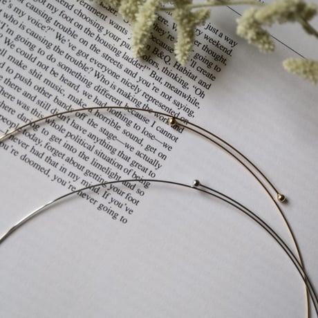 【nikori】metal heart choker