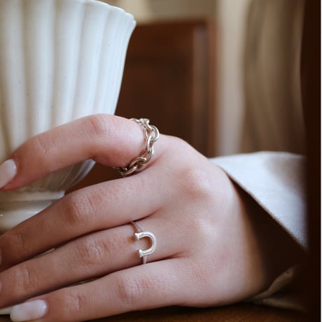 【Paw】  Horseshoe Ring