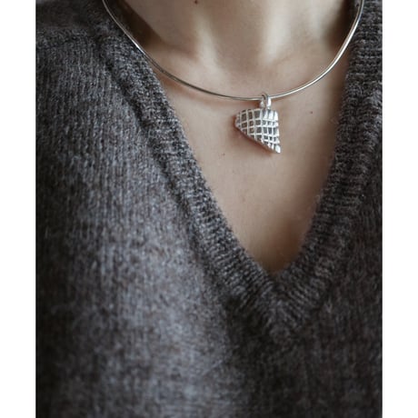 【Paw】tile block  necklace top