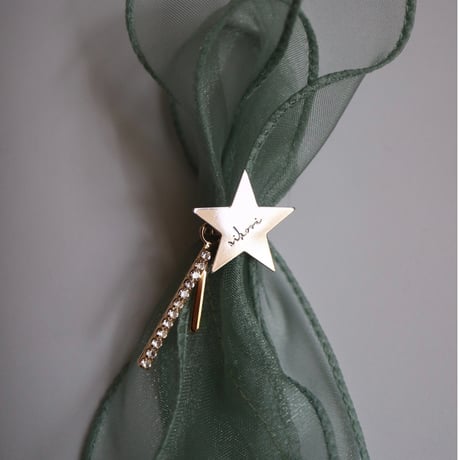【nikori】stars bar ear caff（右耳用）