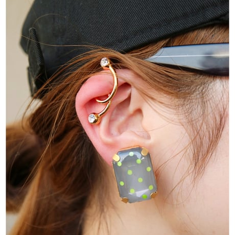 【nikori】　cubic dot　イヤリング
