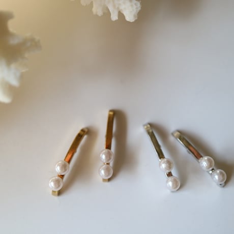 【nikori】　u- shaped perl   pierce