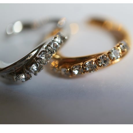 【nikori】twist stone ear caff
