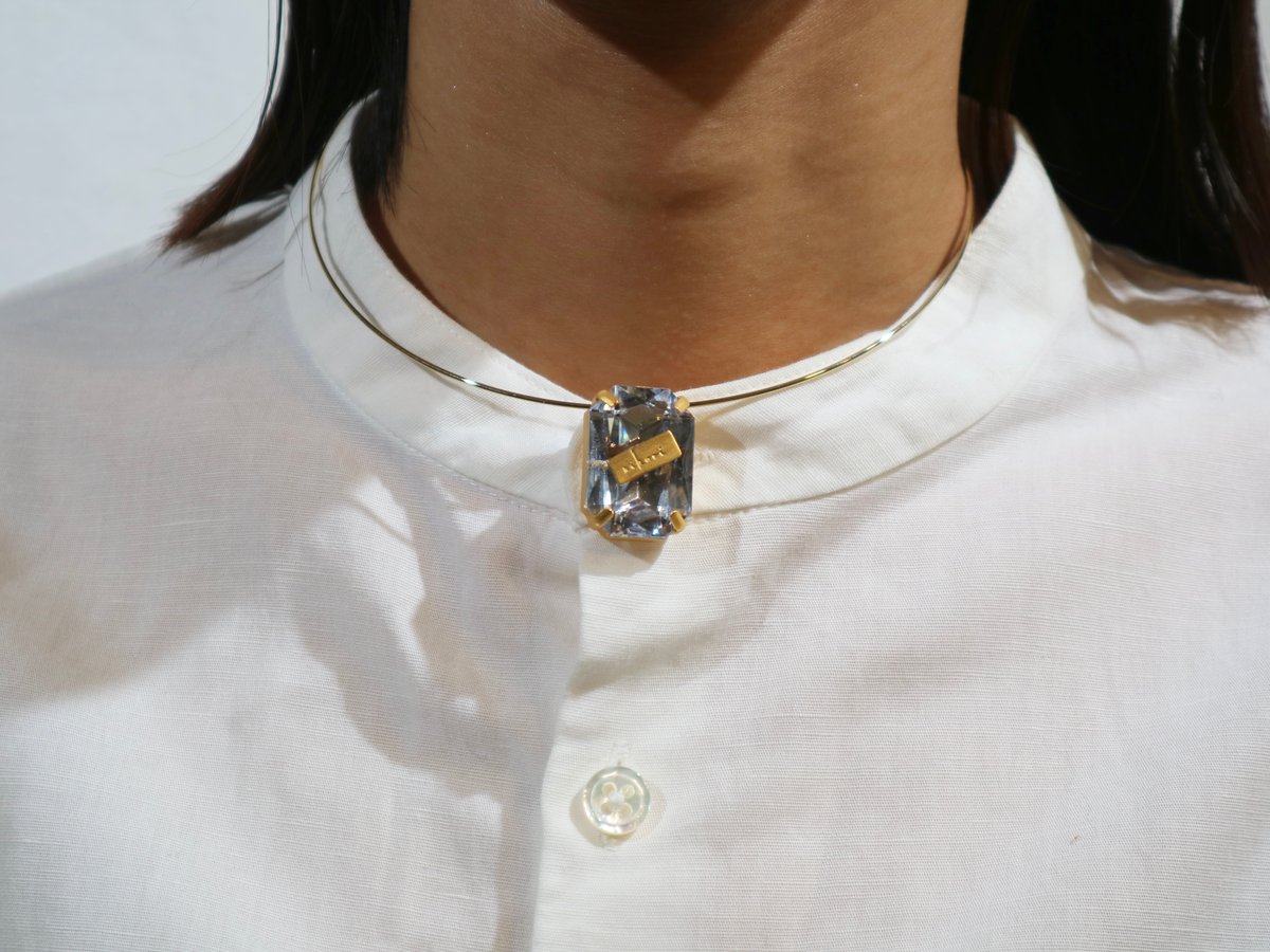nikori】 cubic necklace（クリアのみ） | nikori・Paw