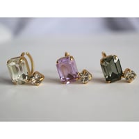 【nikori】mini cubic ear caff