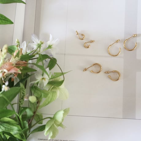【Paw】＃033P　gold（ペア販売）