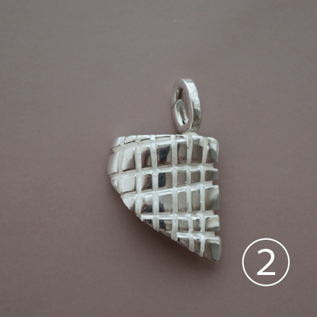 【Paw】tile block  necklace top