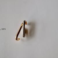 【nikori】two-tone cross ear caff