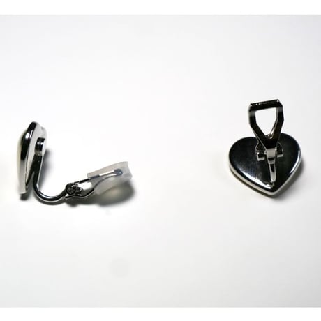 【nikori】　metal heart 　silver top × gold　 pierce / earring