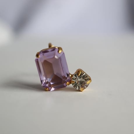【nikori】mini cubic ear caff