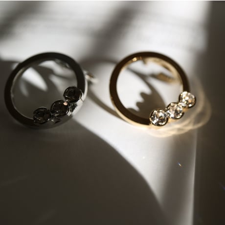【nikori】circle glass  ear csff