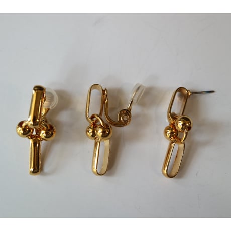 【nikori】　  cross swing pierce