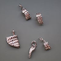 【Paw】tile block  necklace top