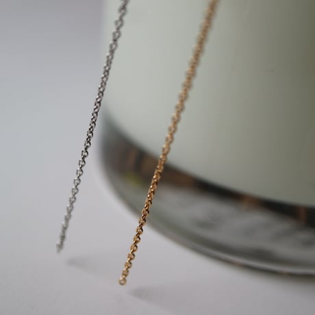 【nikori】　u- shaped crystal   earring