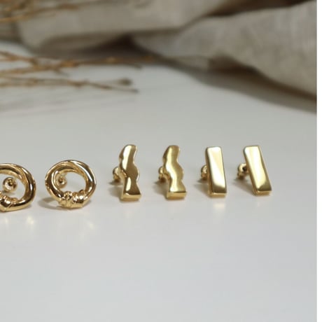 【Paw】＃027P　gold（ペア販売）