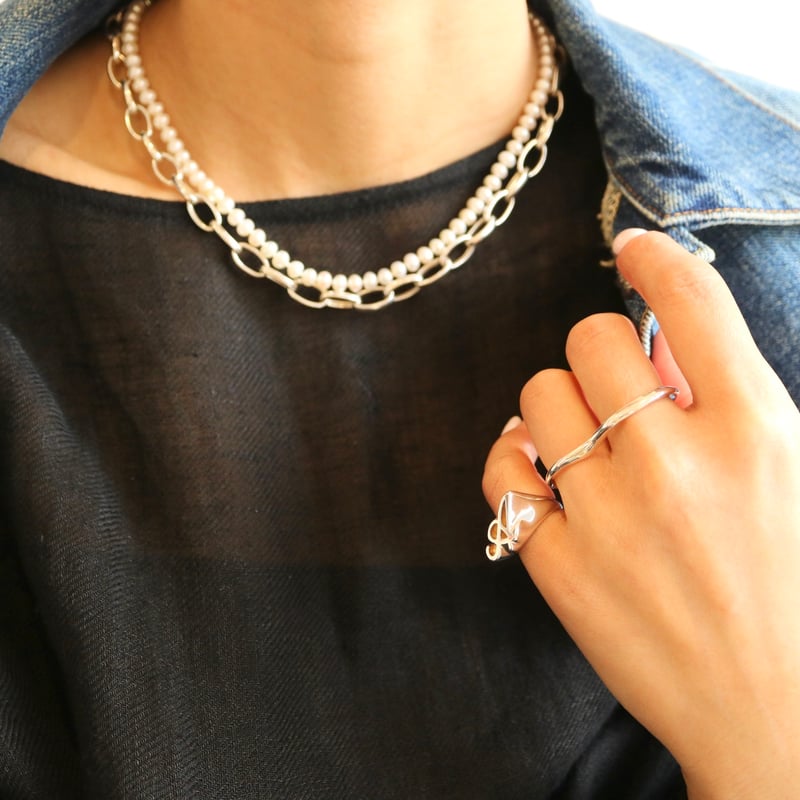 Paw】＃淡水パールネックレス | nikori・Paw