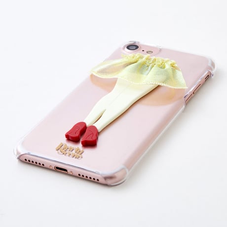 【iPhoneX,XS,7-8plus,6-8対応】フリルスカートiPhoneケース