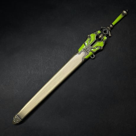 『韶明』22cm　剣　金属製スケール模型