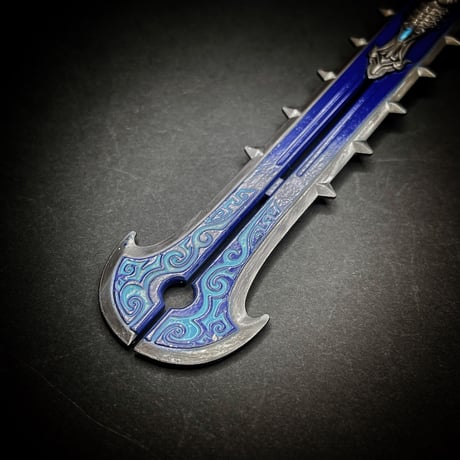 『聴涛』22cm大剣　金属製スケール模型  s-016