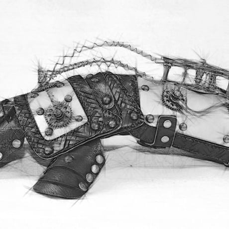 スチームパンク風篭手