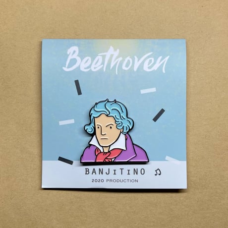 『BANJiTiNO・有名人シリーズ』バッジ