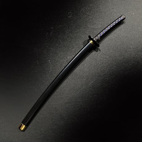 【MDD用武具】隕鉄の日本刀・1/4スケール・約25cm・金属製スケール模型007