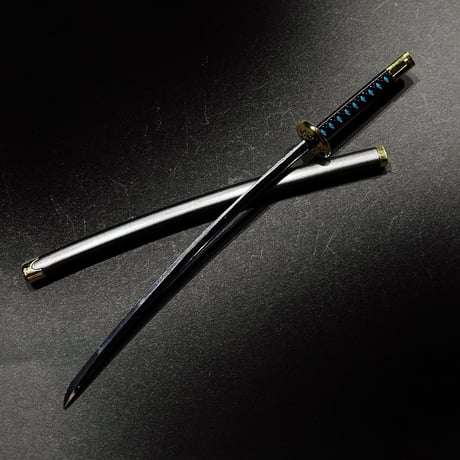【MDD用武具】日本刀・1/4スケール・約25cm・金属製スケール模型006