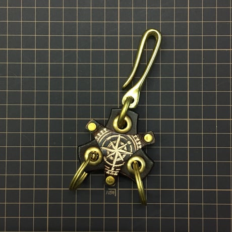 本革製キーホルダー