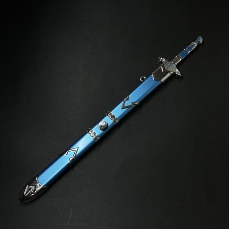 『霜華』22cm　剣　金属製スケール模型