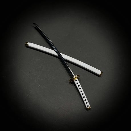 『日本刀・一文字』約25㎝　長刀　金属製スケール模型