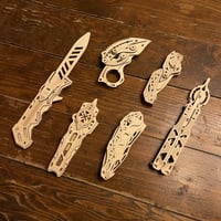 木製　クラフトトランスナイフ　完成品