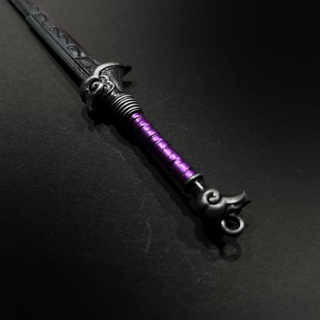 『羅刹彎刀』約22㎝　長剣　金属製スケール模型