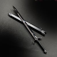 『魔道霜華』約22㎝　長剣　金属製スケール模型