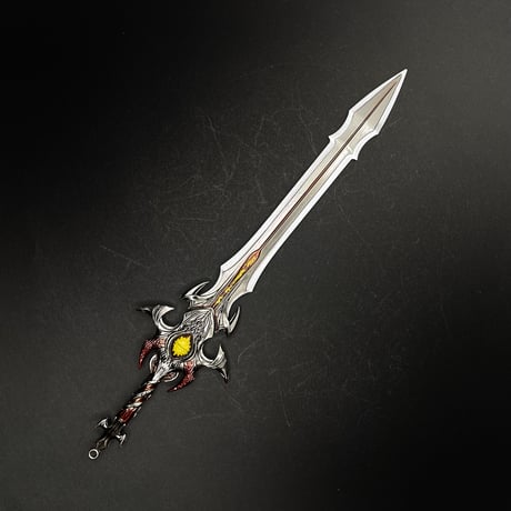 『修羅』剣20㎝　金属製スケール模型  s-001
