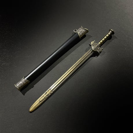 『軒轅』17㎝　剣　金属製スケール模型  s-030