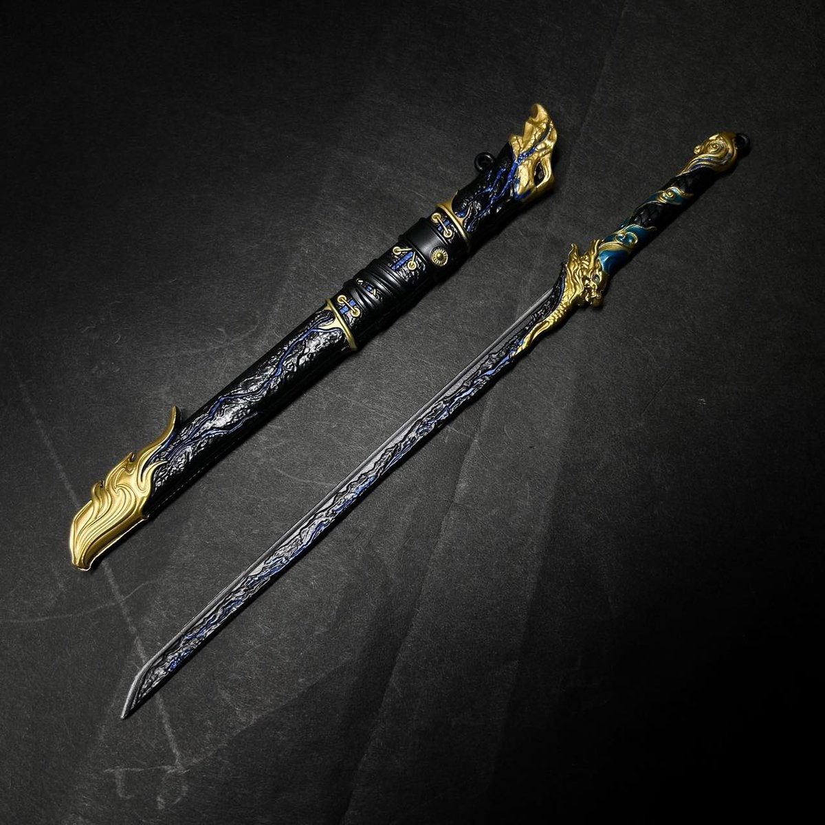 黒金』約22㎝ 長刀 金属製スケール模型 | ジャッキーの隠れ家 黒金』約22㎝ 長刀 金属製スケール模型 | ジャッキーの隠れ家