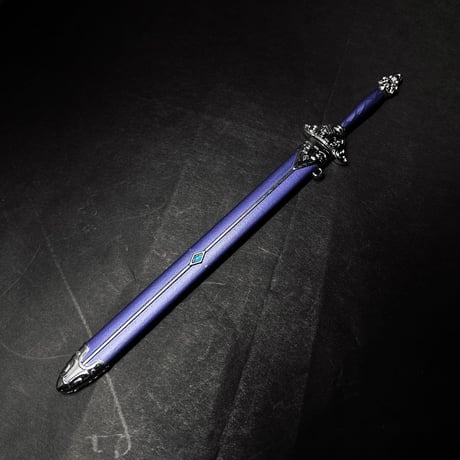 『無塵』約22㎝　長剣　金属製スケール模型