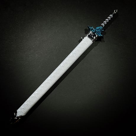 『天琊』ロングソード　金属製スケール模型  s-024