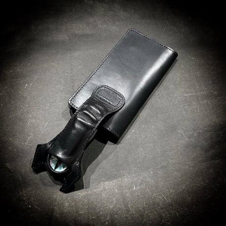 【鉄皮屋雑貨店・Silveralan・委託販売品】魔眼・本革財布・日本仕様