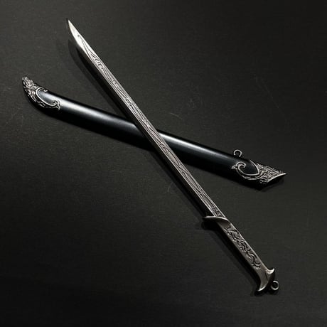 『精霊王の剣』約22㎝　長剣　金属製スケール模型