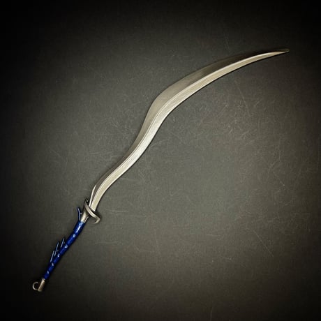 『犬牙』22cm大刀　金属製スケール模型  s-012