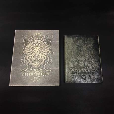 『Necronomicon』ネクロノミコン風　A4サイズ　レザーカバーノート