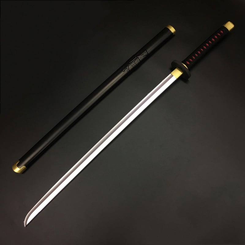 超軽量日本刀・黒】改良版 鞘付き オリジナル創作素材 PU製品