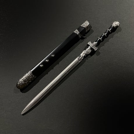 『斬龍』17cmソード　剣　金属製スケール模型  s-027