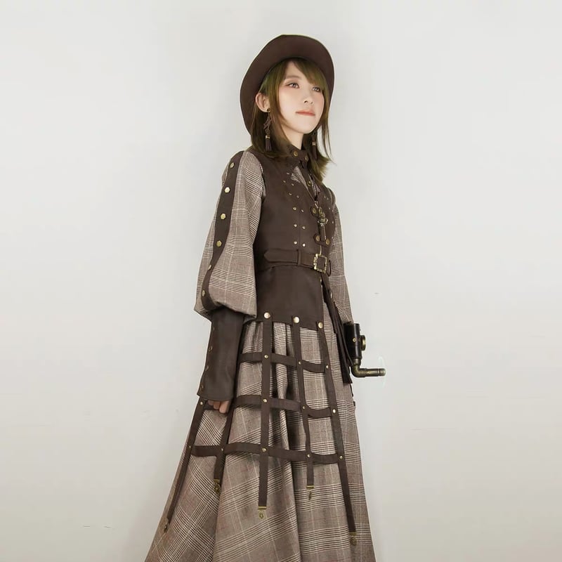 オッズオン/ジャンスカ/スチームパンク風 熠さんの鳥籠】スチームパンク風ワンピース | ジャッキーの隠れ家