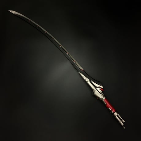 『賽博』SFサイバーパンク風日本刀　造形武器