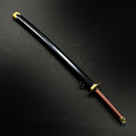 『乙骨』約22㎝　日本刀　金属製スケール模型