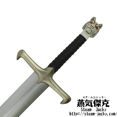 【111cm】狼のロングソード　Wolf Long Sword　ポリウレタン材質