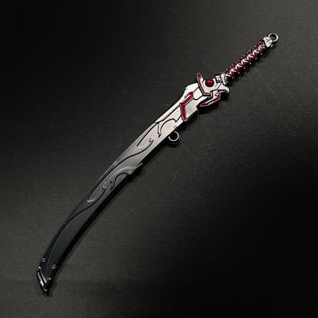 『邪鬼』約22㎝　刀　金属製スケール模型
