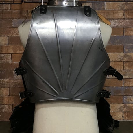 【委託品・中古】西洋鎧　アーマー　金属製